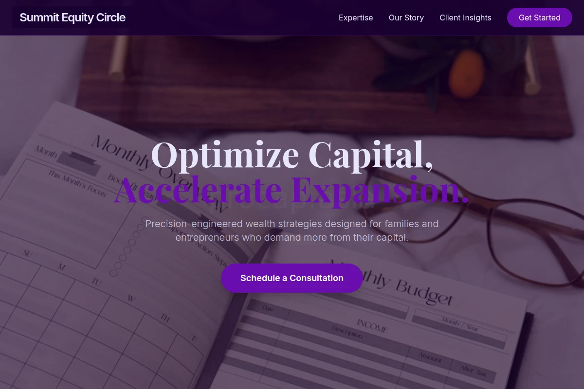 Omega Financial Planner