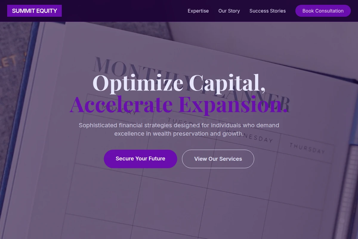 Pillar Financial Planner