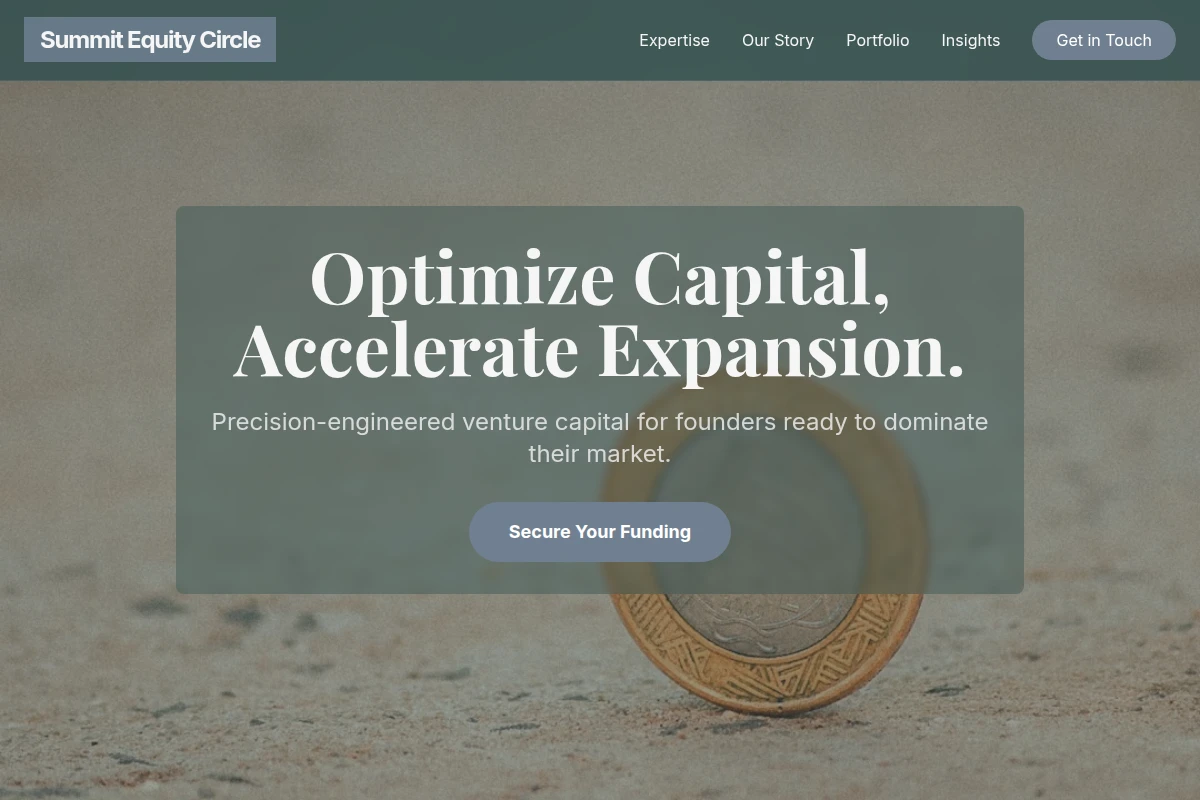 Equity Venture Capital